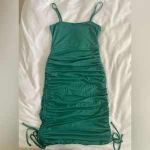 Lovers + Friends Green Bodycon Mini Dress